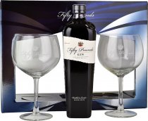 Fifty Pounds Gin 70cl with 2 Glasses Gift Set