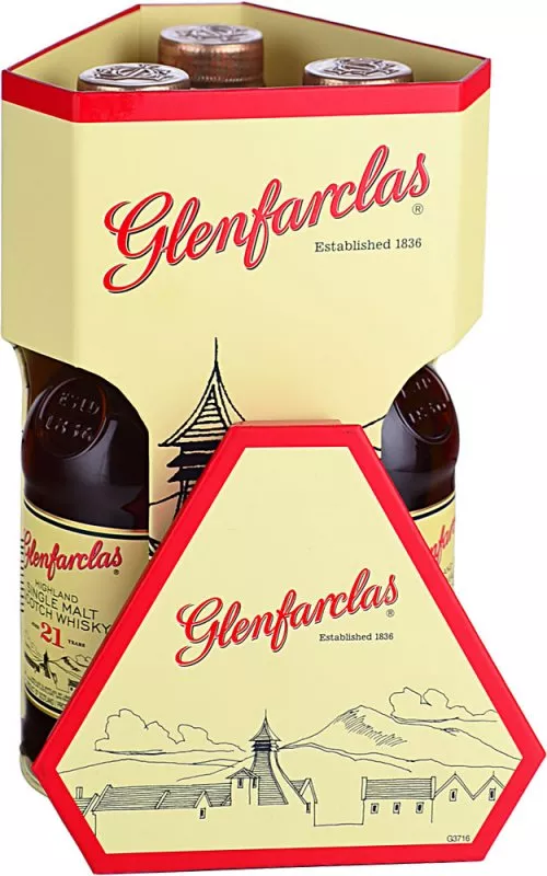 Glenfarclas Tripack Single Malt Whisky (15yo, 21yo, 25yo) 3x 20cl