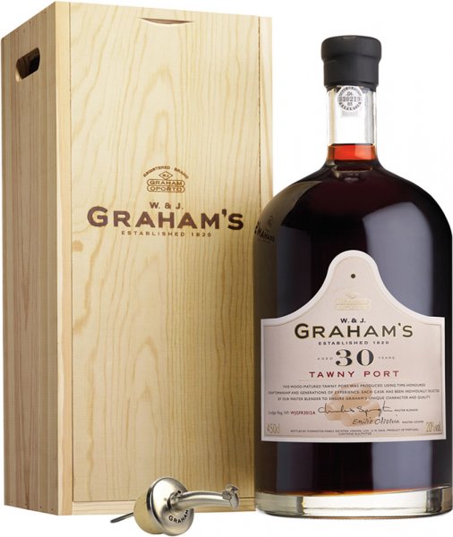 Grahams 30 Year Old Tawny Port Rehoboam 4.5 litre in Wood Box