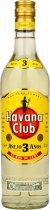 Havana Club Anejo 3 Year Old Rum 70cl
