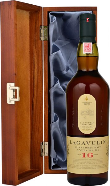 Lagavulin 16 Year Old in Wood Box (LH)