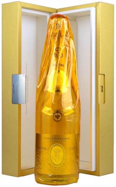 Louis Roederer Cristal Brut 2005 Champagne 75cl in Branded Box