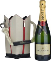Moet & Chandon Brut NV Champagne 75cl + Moet Star Bag Gift Set