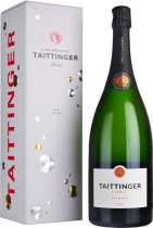 Taittinger Brut Reserve NV Champagne Magnum (1.5 litre) in Branded Box