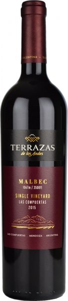 Terrazas Single Vineyard Las Compuertas Malbec 2014/2015 75cl